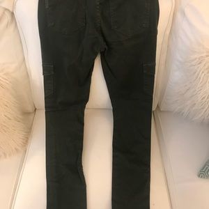 ARMY GREEN PAIGE JEANS